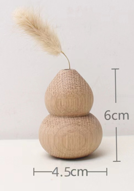 Tiny Wooden Vase