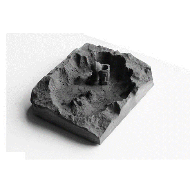 Resting Astronaut Ashtray