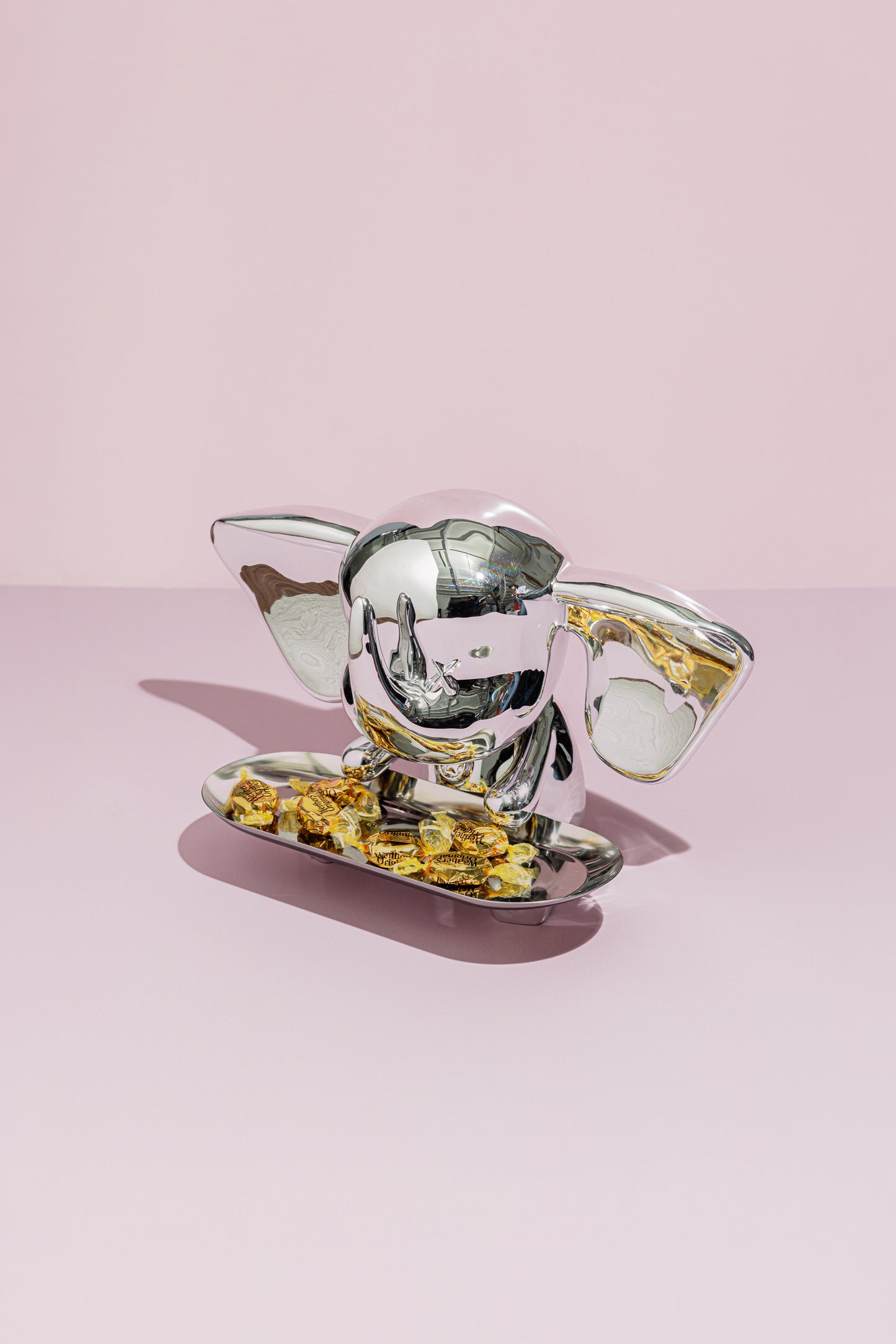 Elephant Tray - Silver