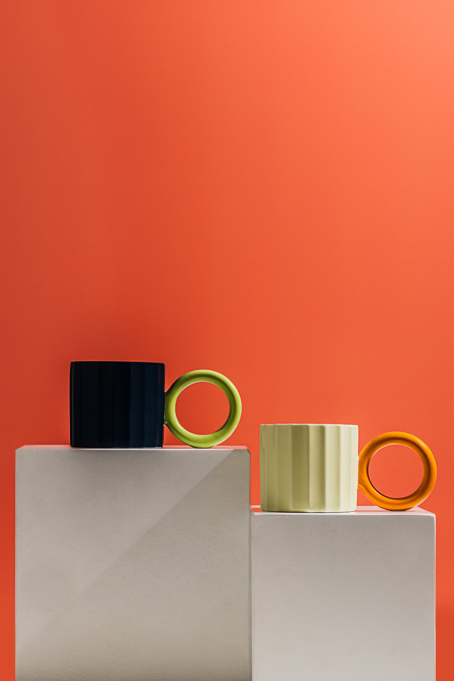 Large Ear, Striped Mug