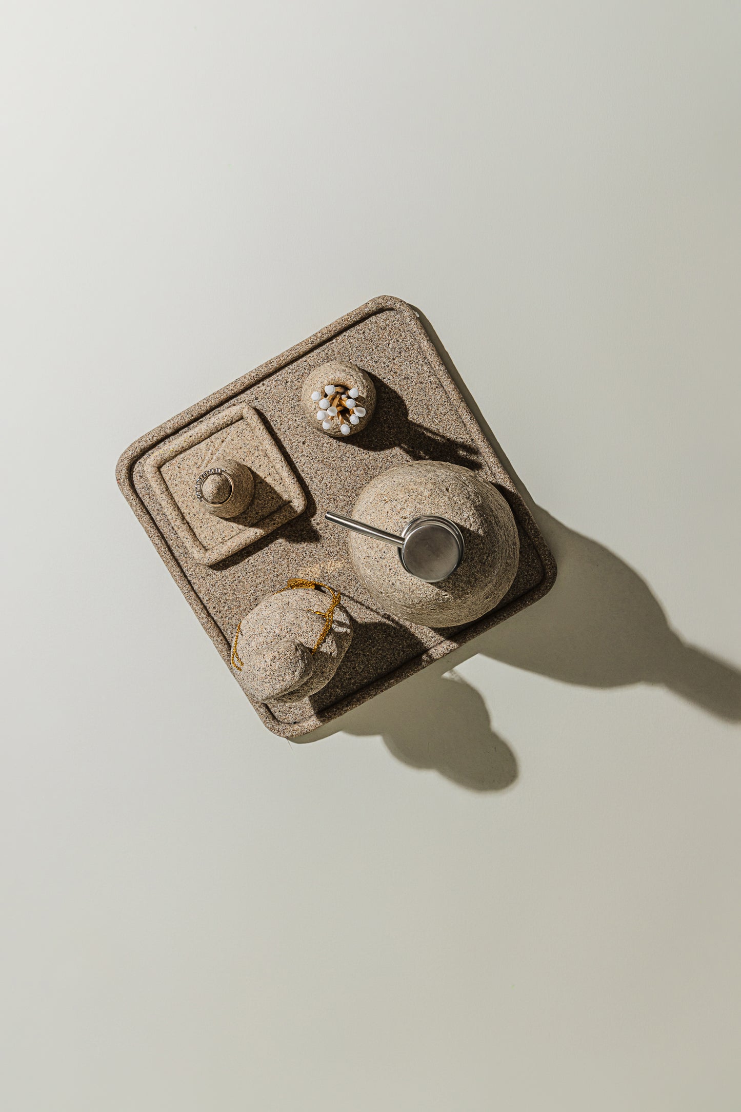 Zen Stone WC accessories set