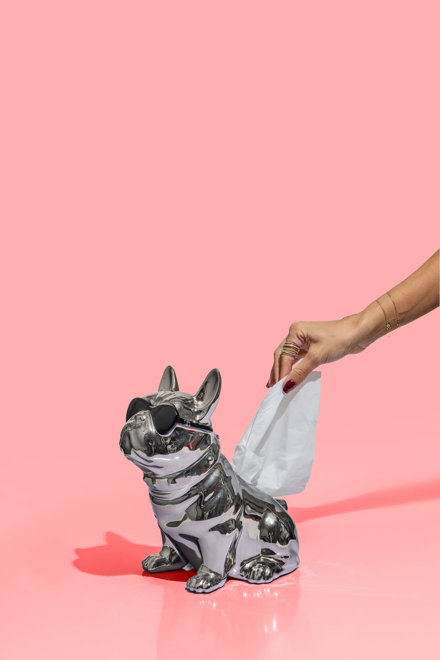 French Bulldog Tissue Box