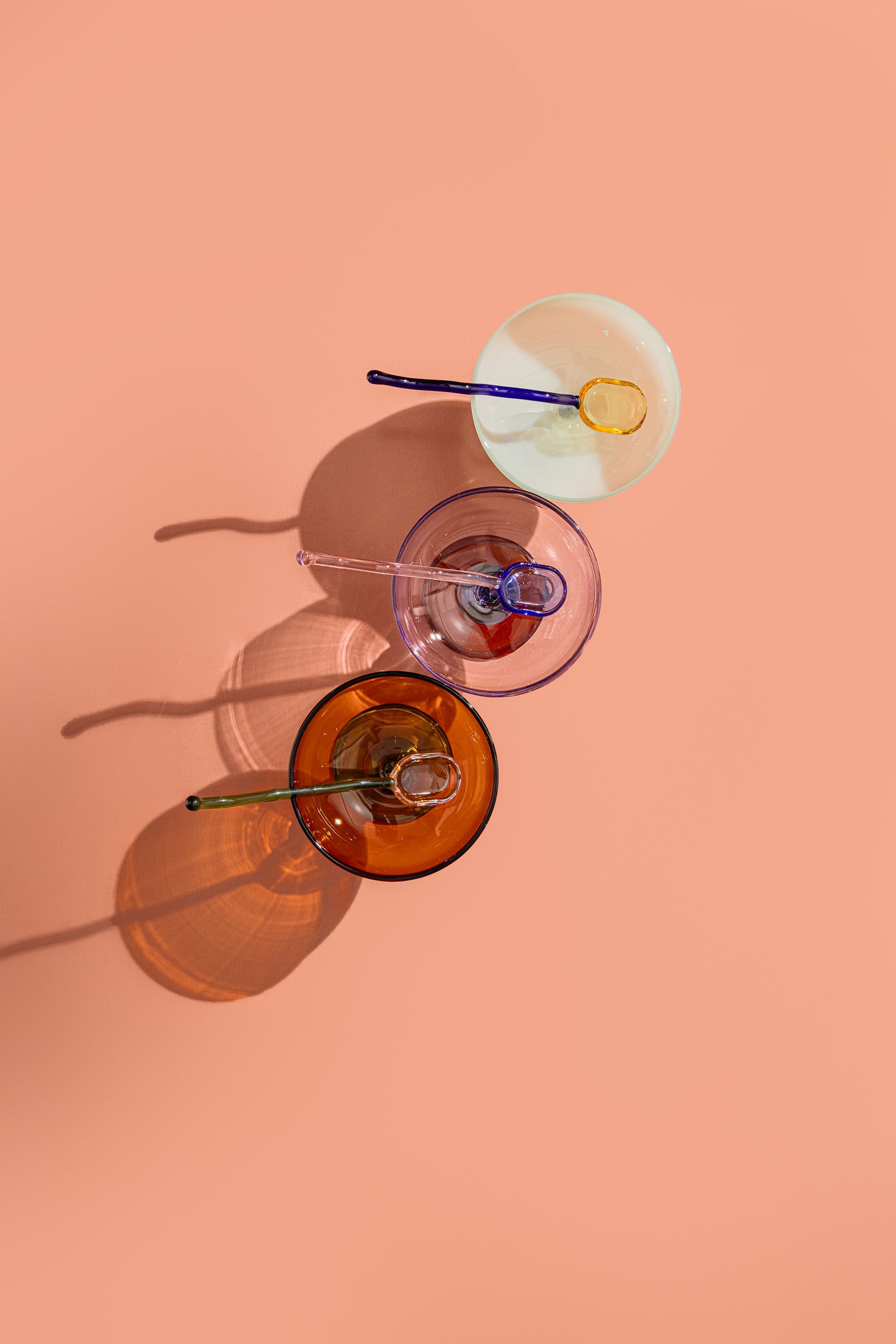 Glass Ice Cream Bowl - II