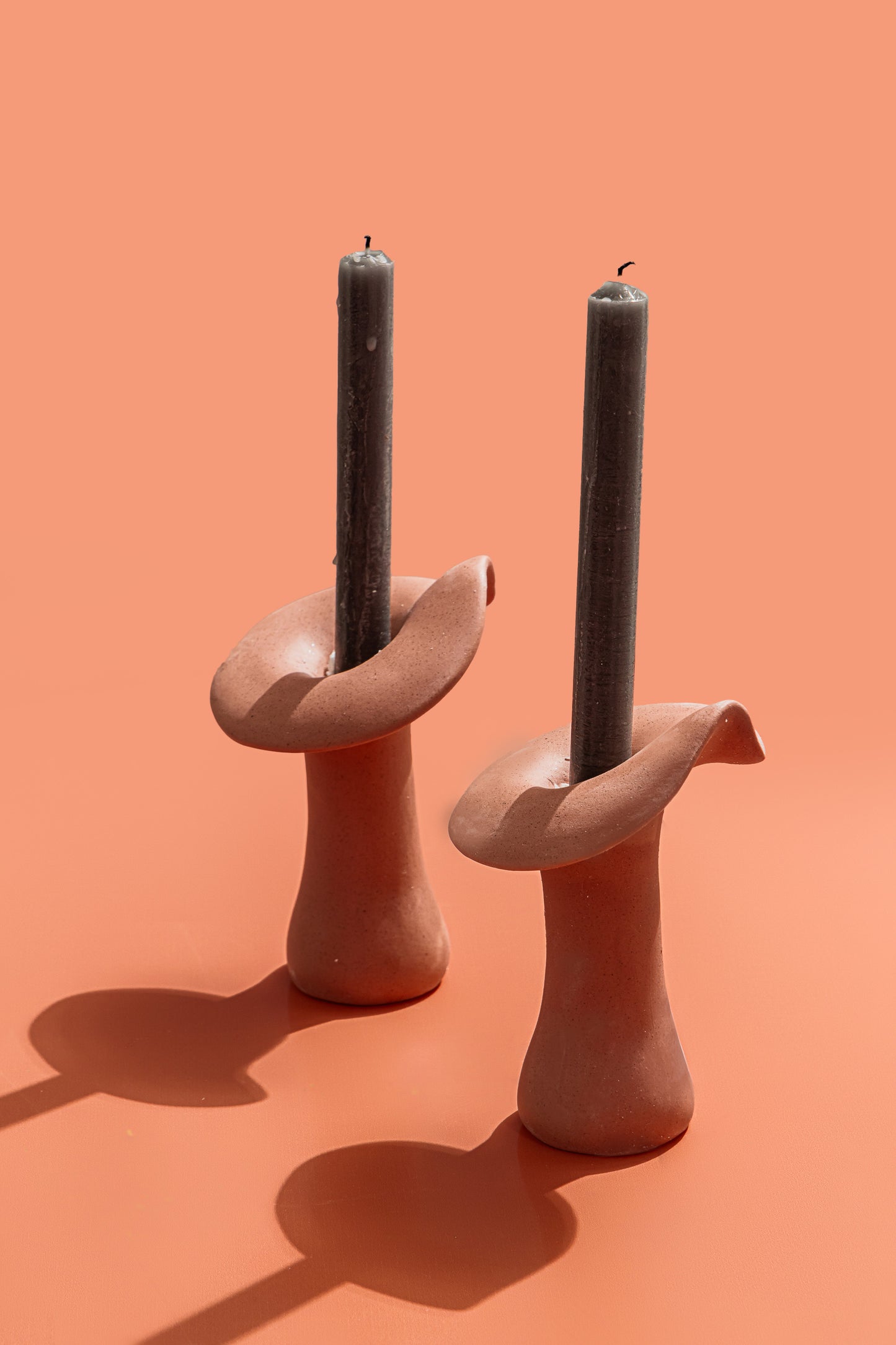 Organic Ceramic Candle Holder