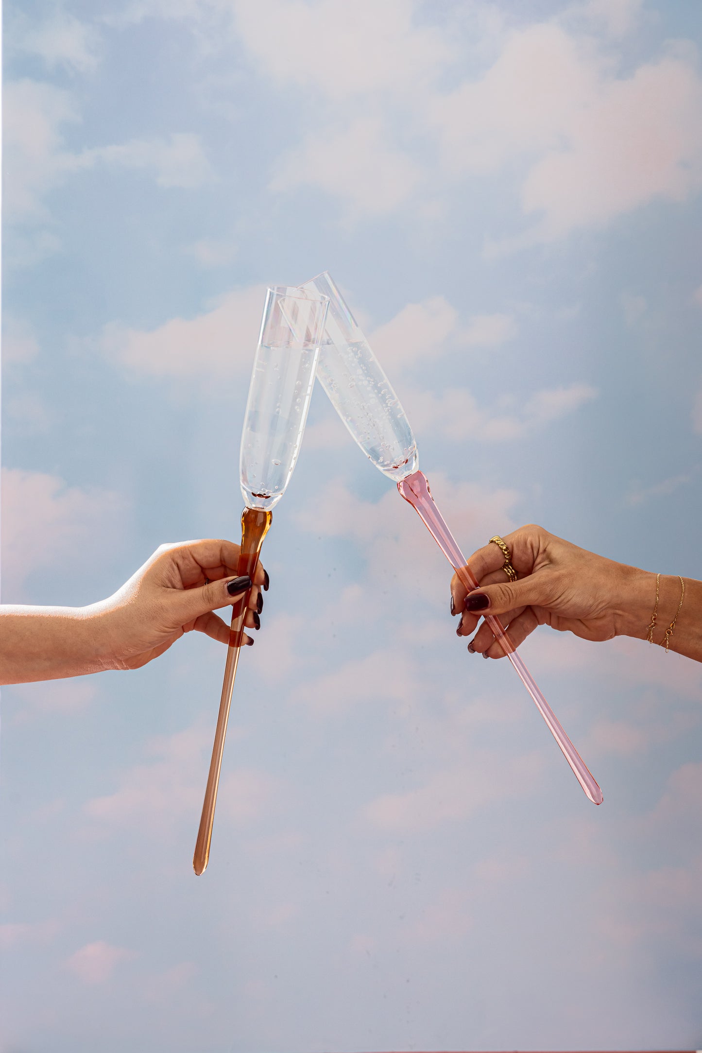 Plexi Champagne Glasses