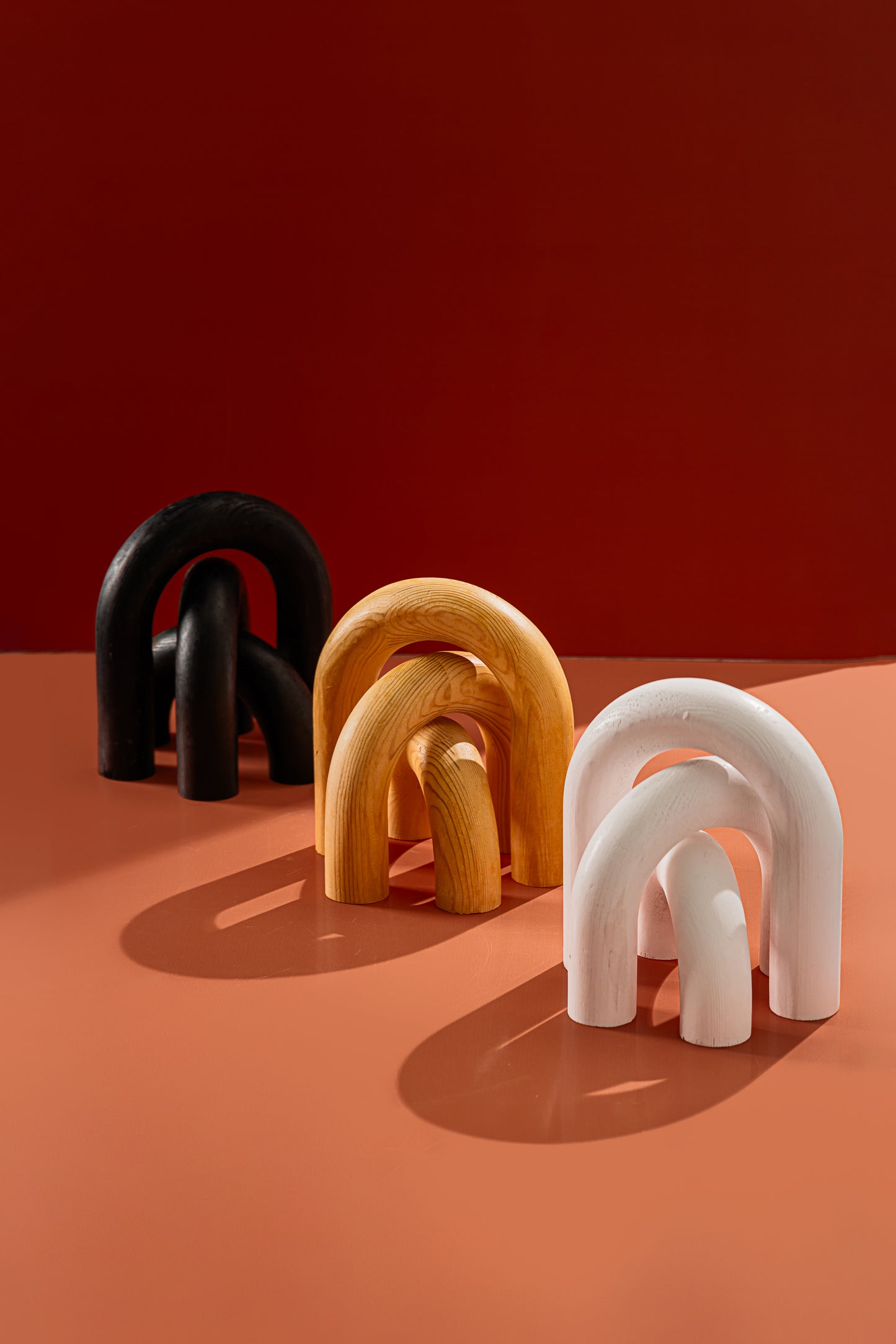 Interlocking Wooden Arches