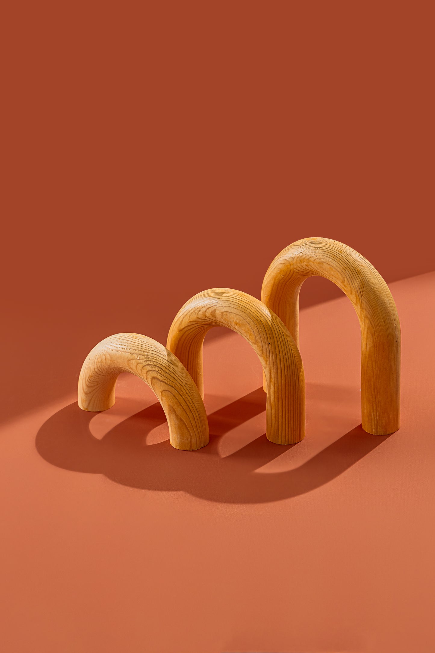 Interlocking Wooden Arches