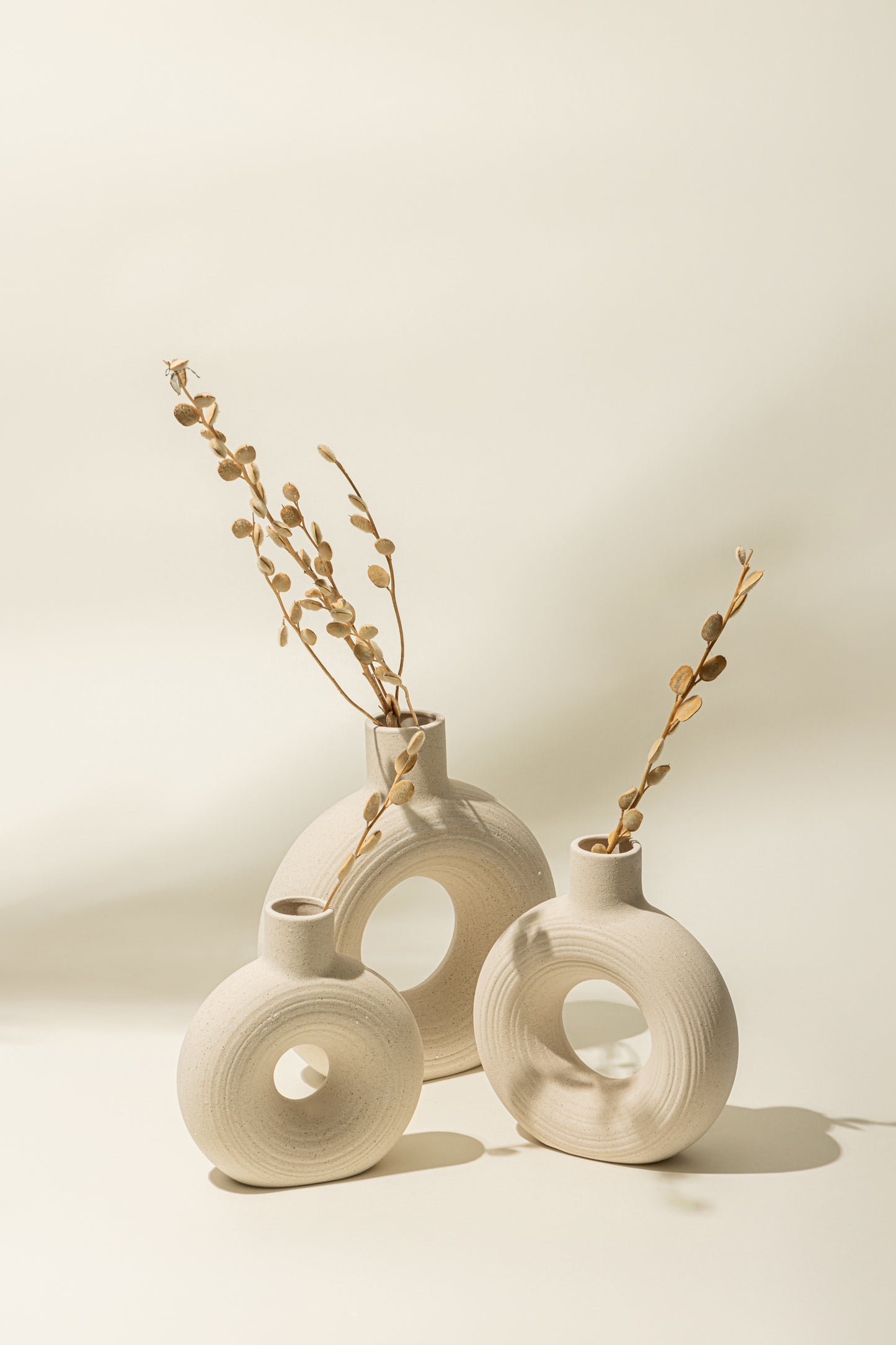 Circular Hollow Vase